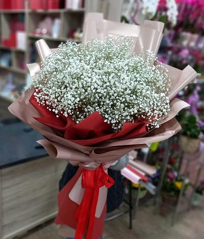 Букет цветов из: Гипсофила в Высоковске