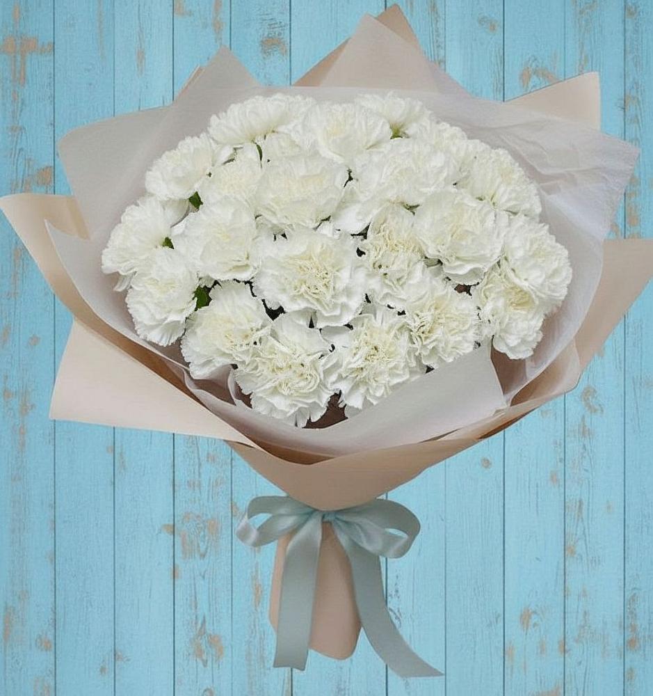 Букет цветов из: Гвоздики в Высоковске