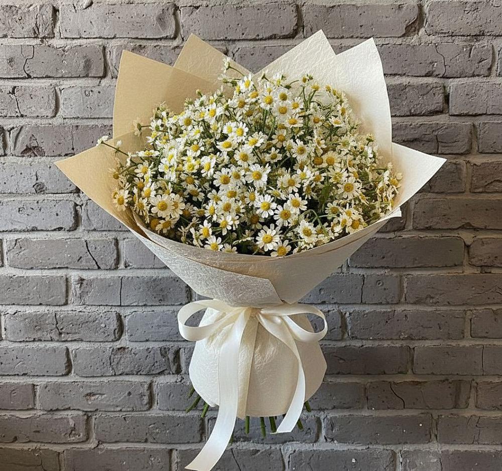 Букет цветов из: Ромашки в Высоковске