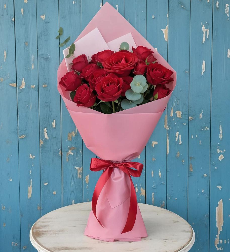 Букет цветов из: Розы в Высоковске