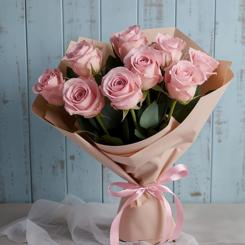 Букет цветов из: Розы в Высоковске