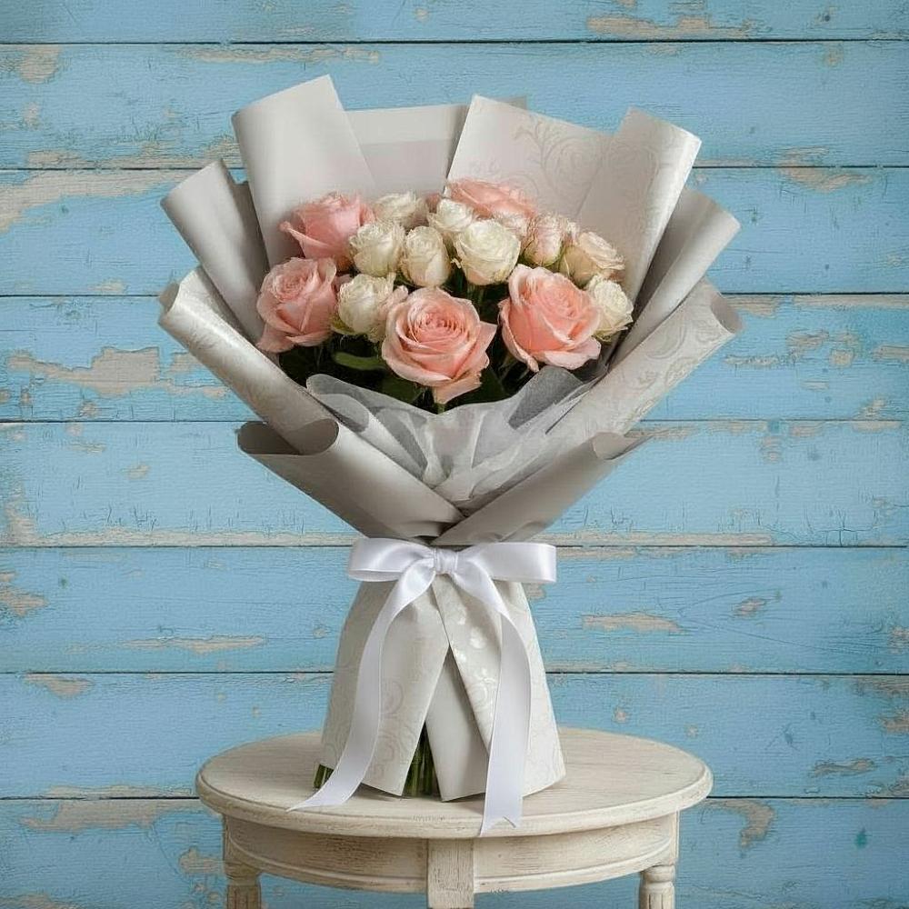 Букет цветов из: Розы в Высоковске
