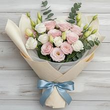 Букет цветов из:  Лизиантусы #REPLACE_PRED# Высоковске