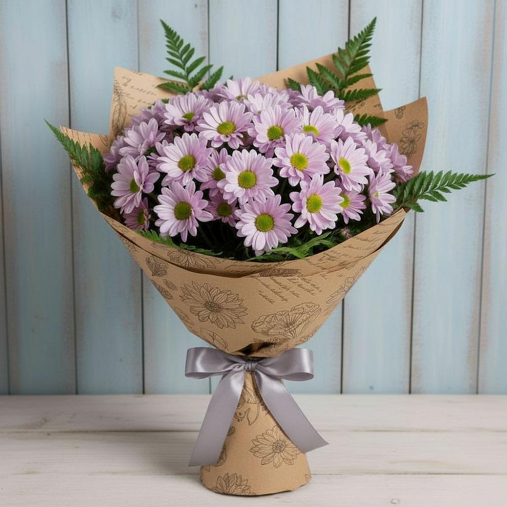 Букет цветов из: Хризантемы в Высоковске