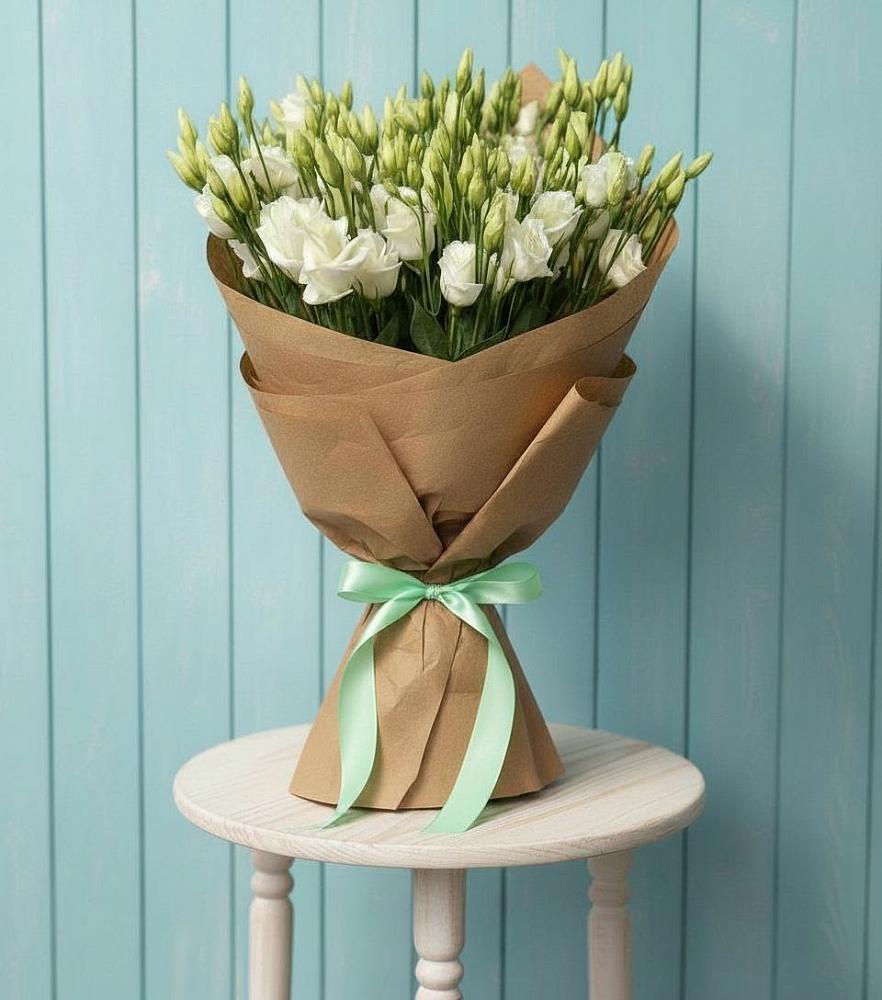 Букет цветов из: Лизиантусы в Высоковске