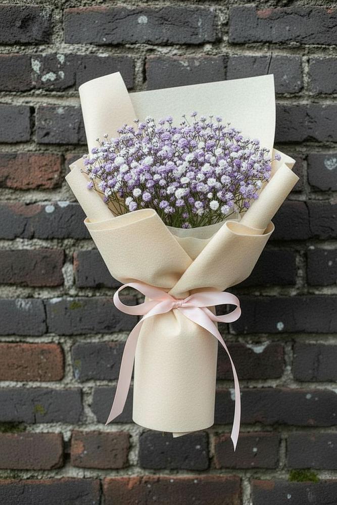 Букет цветов из: Гипсофила в Высоковске