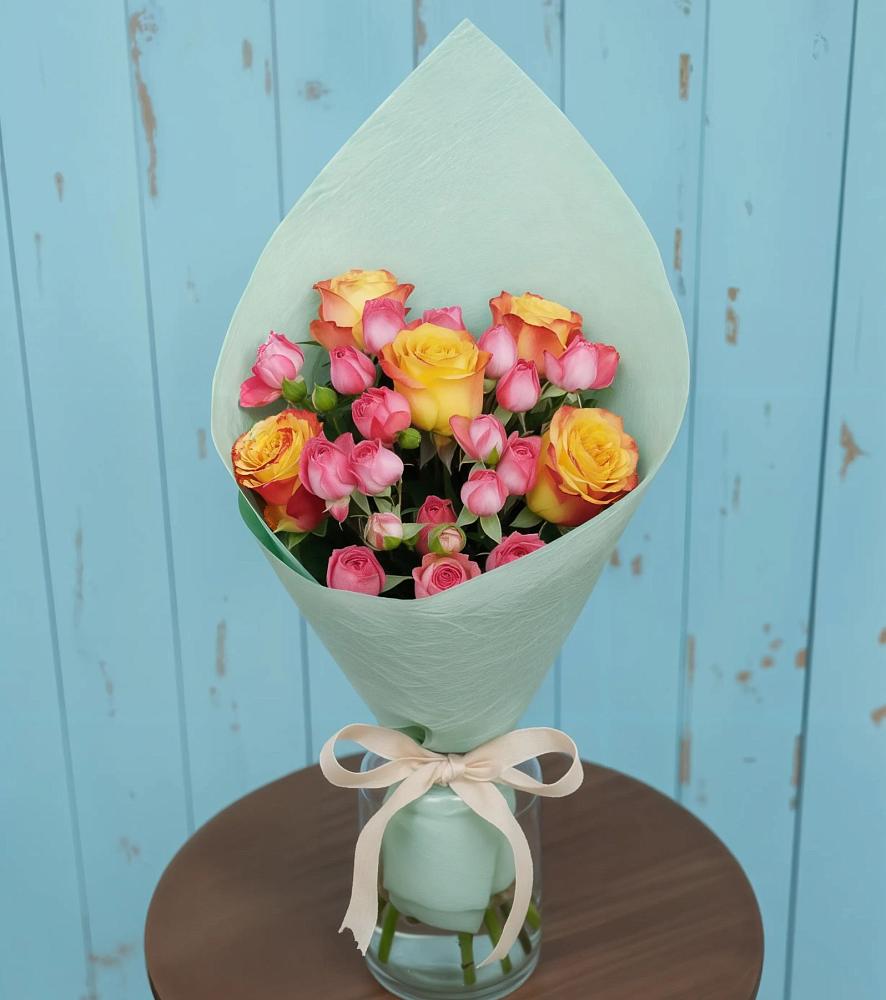 Букет цветов из: Розы в Высоковске