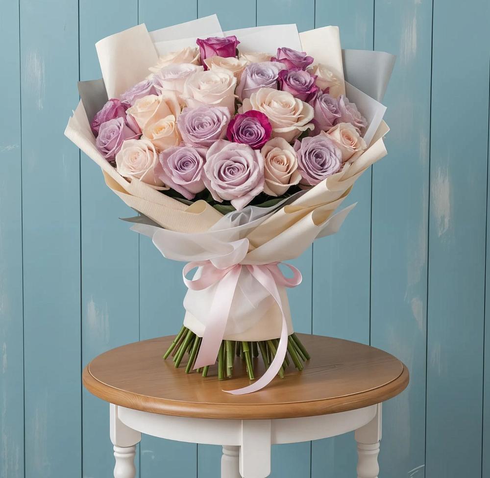 Букет цветов из: Розы в Высоковске