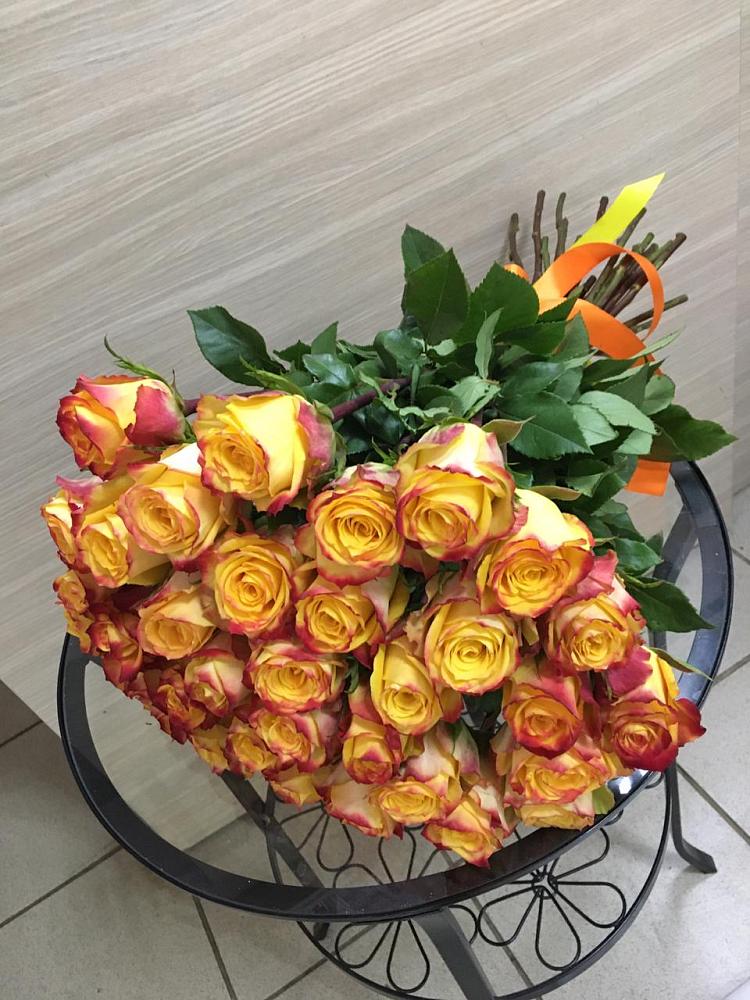 Букет Желтые розы в Высоковске