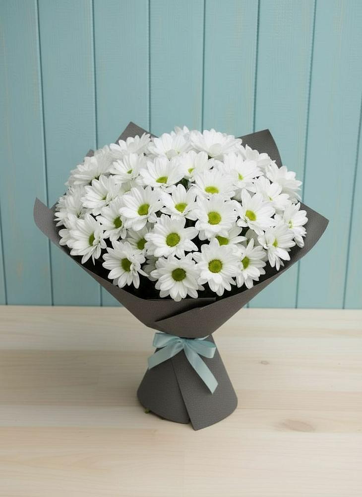 Букет цветов из: Хризантемы в Высоковске