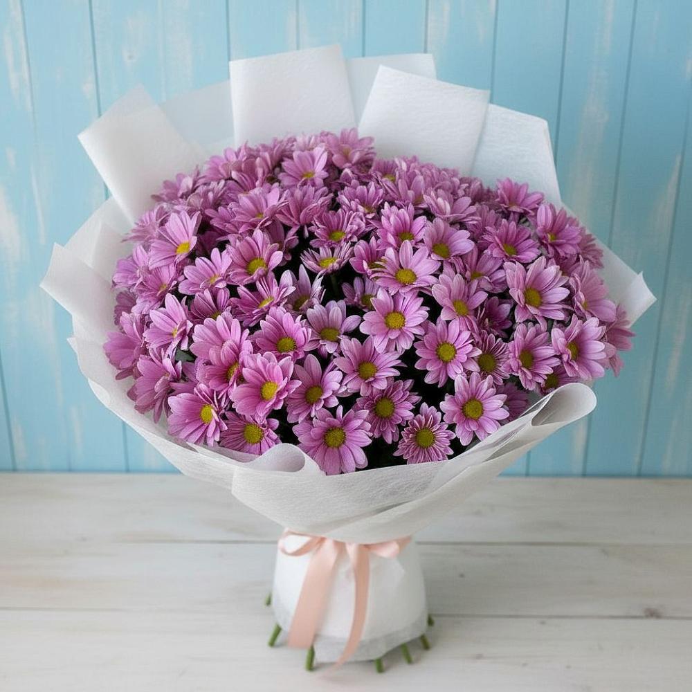 Букет цветов из: Хризантемы в Высоковске