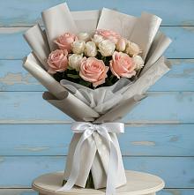 Букет цветов из:  Розы в Высоковске