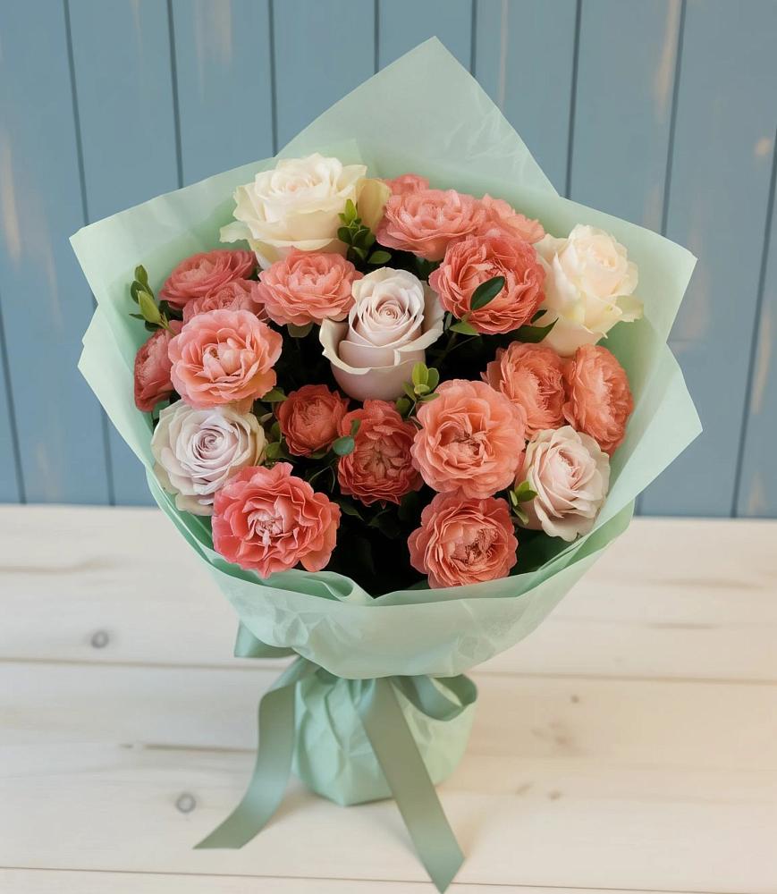 Букет цветов из: Розы в Высоковске