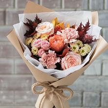 Букет цветов из:  Гвоздики, Хризантемы и Розы #REPLACE_PRED# Высоковске