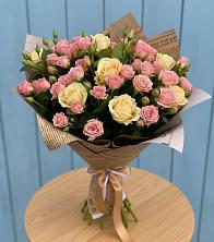 Букет цветов из:  Розы в Высоковске