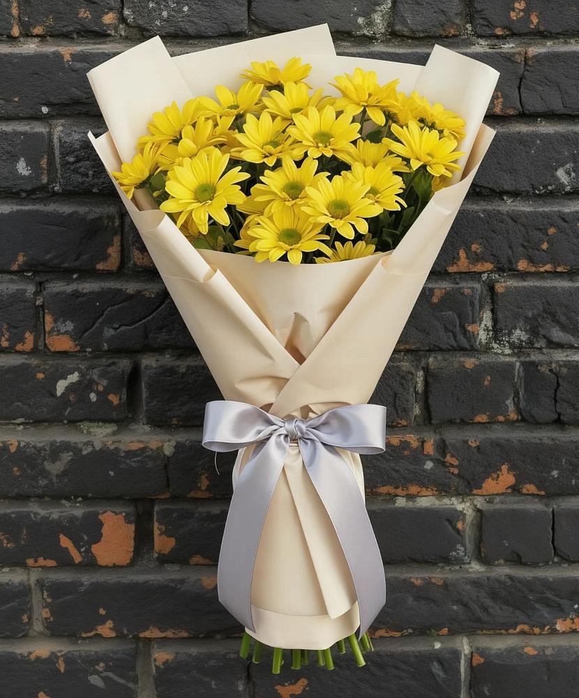 Букет цветов из: Хризантемы в Высоковске