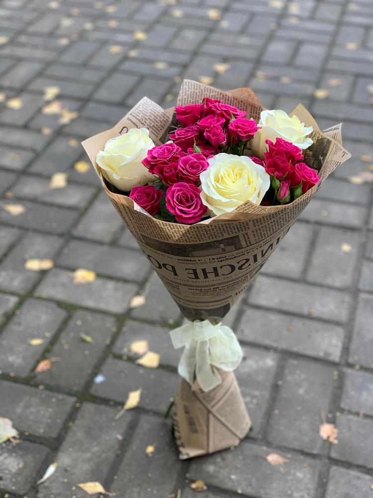 Букет цветов из: Розы в Высоковске