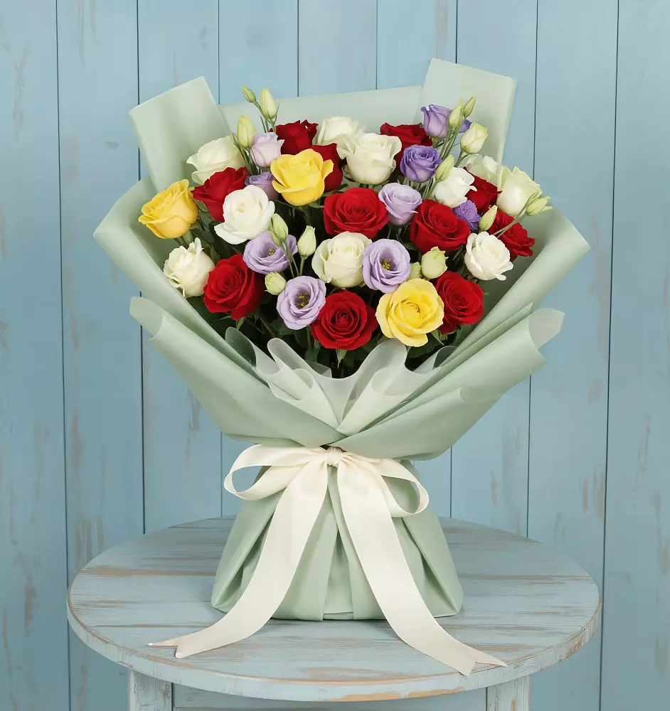 Букет цветов из: Розы в Высоковске