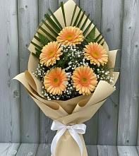 Букет цветов из:  Герберы в Высоковске